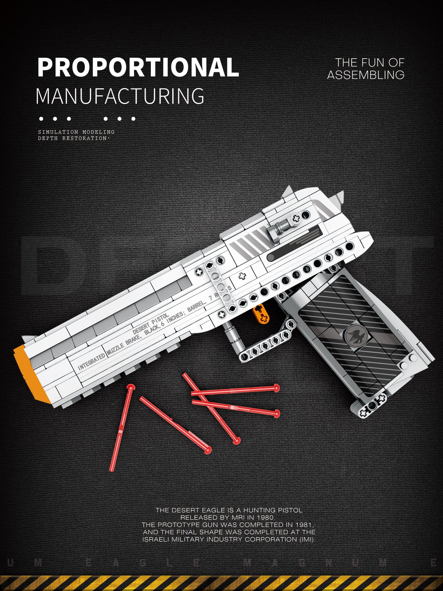 Reobrix DESERT EAGLE TOYGUN